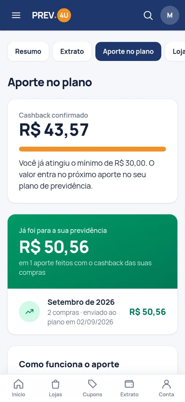 Aportes do participante